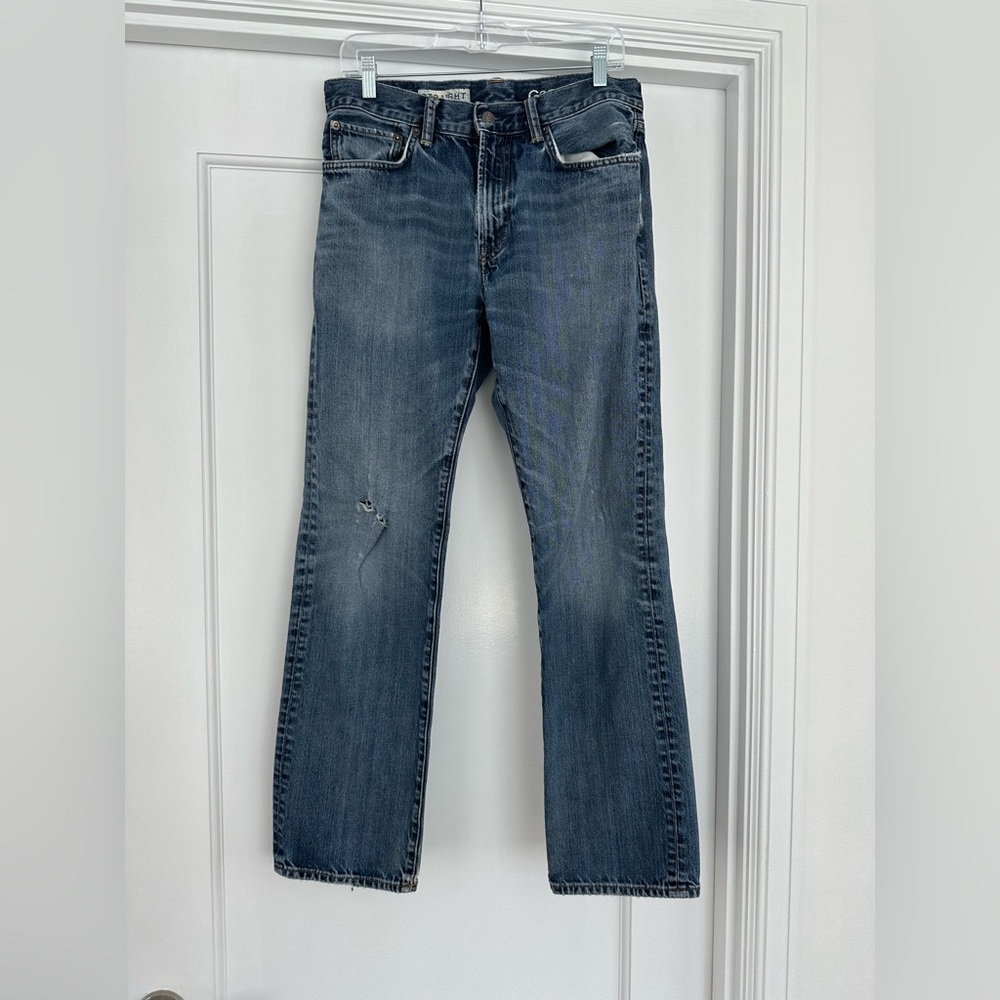 Gap Jeans Gap Men's Blue Jeans Gap Distressed Jeans